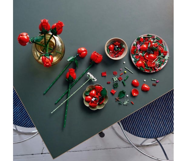 LEGO Botanicals 10328 Bukiet róż - 1202085 - zdjęcie 13